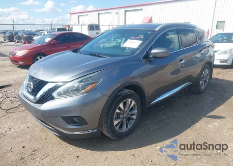 2018 Nissan Murano Sl z USA, uszkodzony, nr VIN 5N1AZ2MH2JN186498